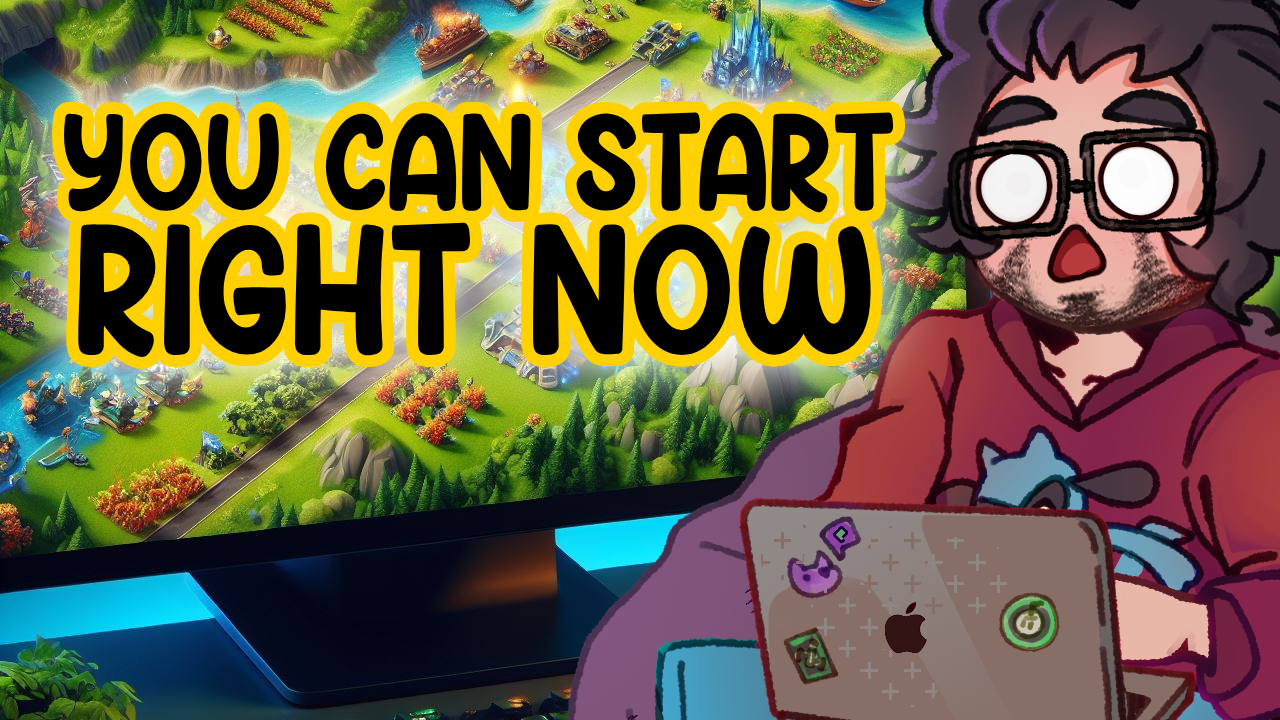 How to create a game without experience image